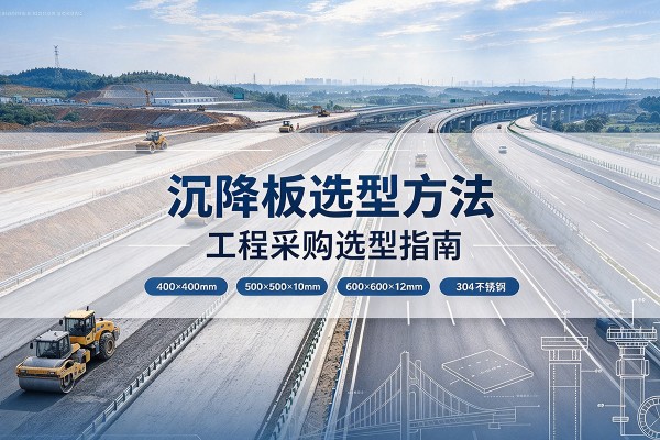 秀山沉降板选择方法